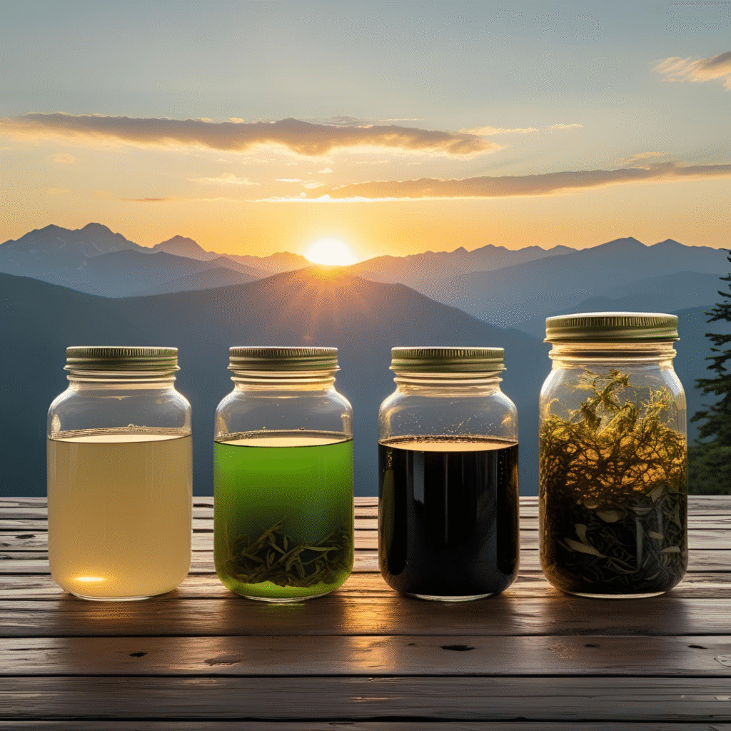 diferença entre chá, infusão, decocção e maceração com ervas naturais